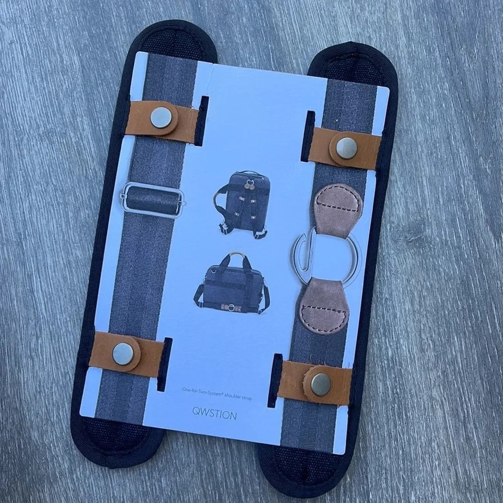 Qwstion Duffle/Backpack Combo Bag, with Flogging Molly Band Logo - Picture 6 of 7